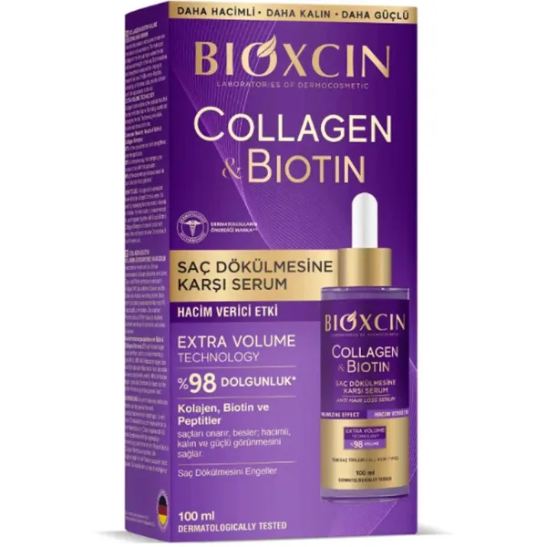 Bioxcin Collagen & Biotin Anti Hair Loss Serum 100 ml